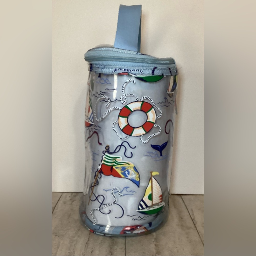 Vera Bradley Clear Cylinder Lotion Bag - Picture 4 of 10